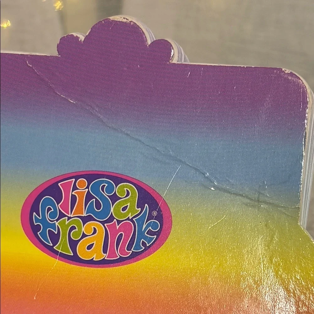 Lisa Frank Butterfly and Flower Purse Note Pad